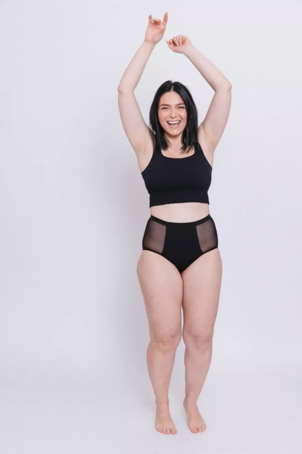 תחתוני מחזור רב פעמיים  HIGH WAIST LIGHT